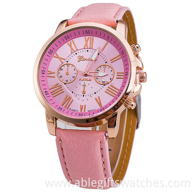 WOMEN LEATHER WATCH